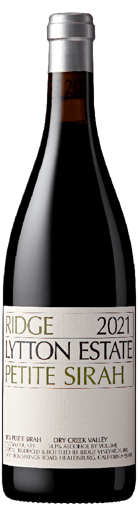 Ridge, Petite Syrah Lytton Estate, 2022