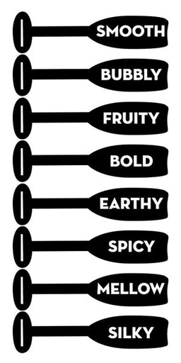 [900140] Oenophilia Personality Tags (8pcs.)