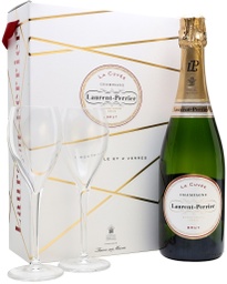 Brut Gift Set 2 Glasses, Laurent Perrier