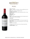 Malbec, Domaine Bousquet