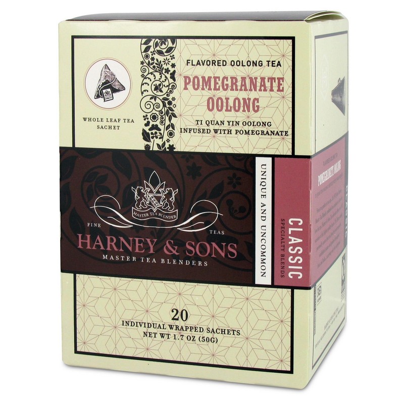 Pomegranate Oolong IW Sachets, Harney &amp; Sons