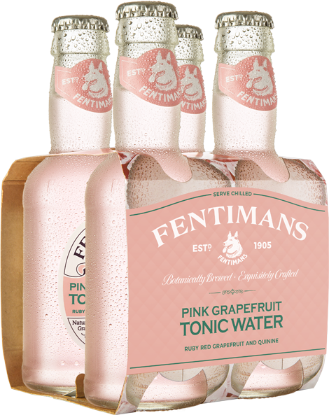 Fentiman's Pink Grapefruit Tonic (4 Pack/200ml)