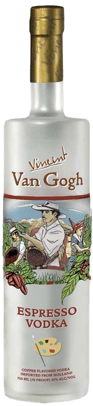 Espresso Vodka, Vincent Van Gogh