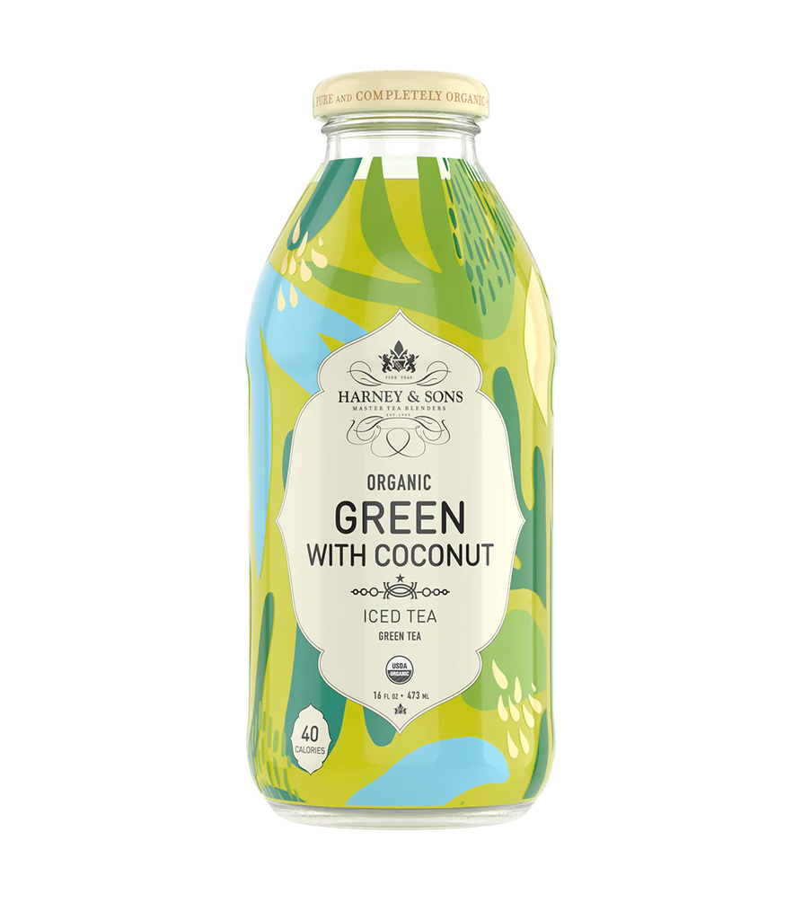 Organic Green With Coconut Tea, Harney & Sons