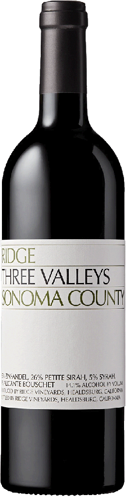 Ridge, Red Blend Three Valleys, 2023