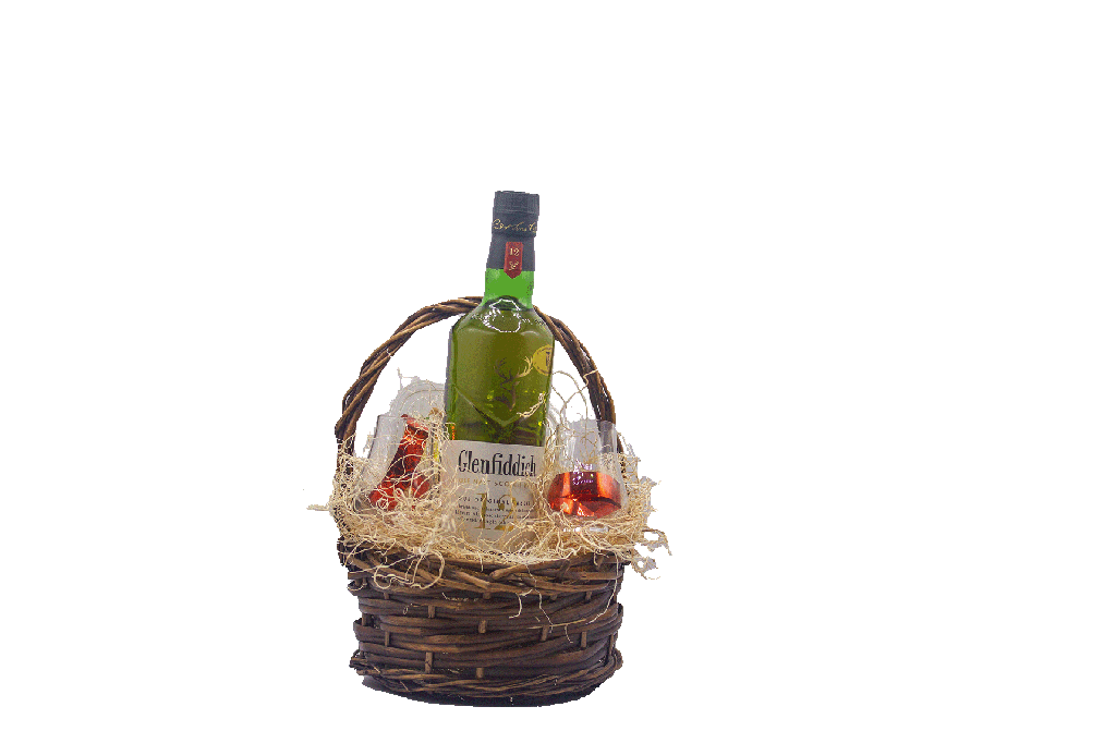 Glenfiddich 12 Year Special Reserve Gift Basket