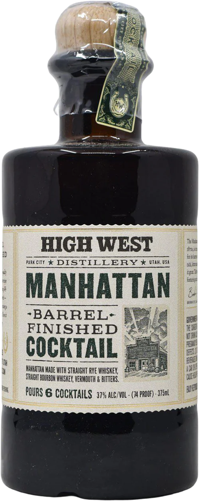 High West, Ready-To-Drink Manhattan