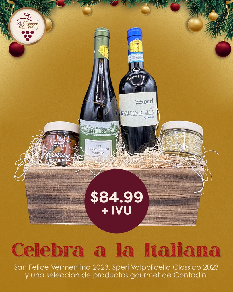 Canasta Celebra a la Italiana