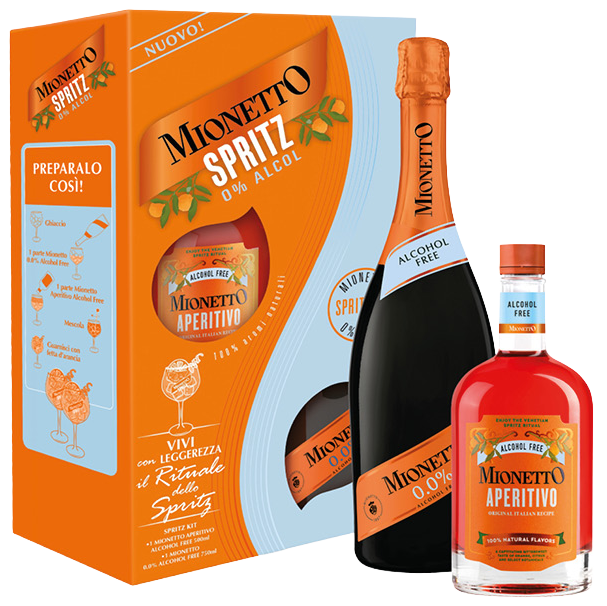 Mionetto, Sparkling + Aperitivo Non-Alcoholic Bi Pack