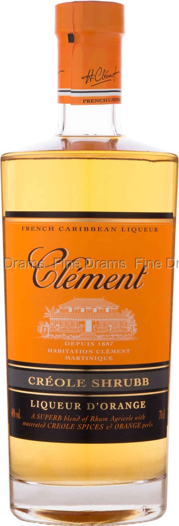 Creole Shrubb Liqueur D Orange, Clement Rhum