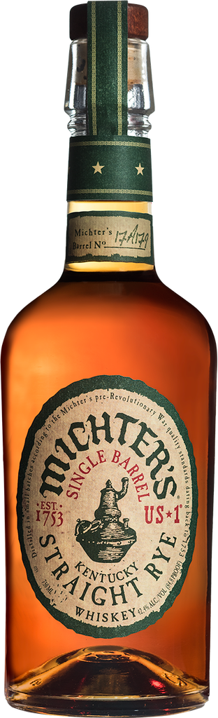Michter's Distillery, Single Barrel Straight Rye Whiskey