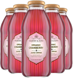 [198894-6] Organic Cranberry Juice, Harney &amp; Sons (6 Pack)