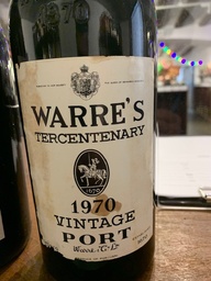 Warre's Tercentenary Vintage 1970