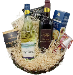 The Crossing and JLohr Gift Basket
