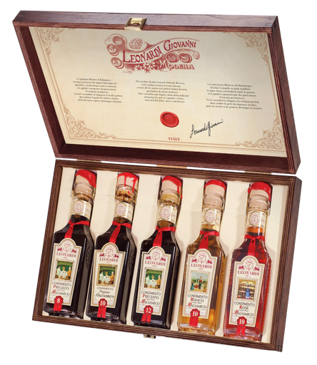 [AL0115] Acetaia Leonardi, L3650 Collezione Bianchi e Neri, 5 x 250ml