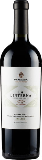 [195548] Bemberg Estate Wines, Malbec La Linterna-Los Chañares, 2018