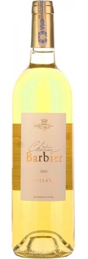 [191909] Chateau Barbier, Sauternes, 2022 (375 ml)