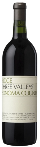 [197732] Red Blend Three Valleys, Ridge 